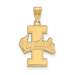 10k Yellow Gold U. of Idaho Large Logo Pendant