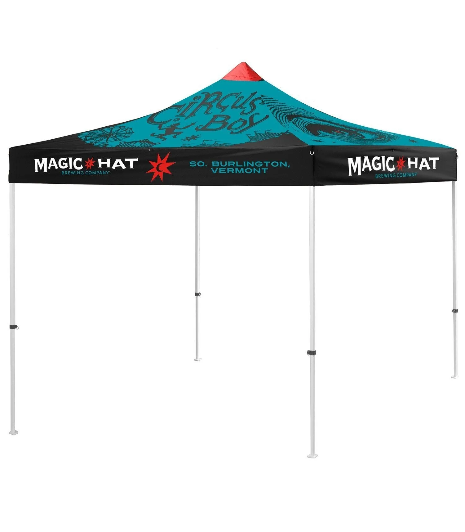 10′ Full Color Digital Pop Up Tent