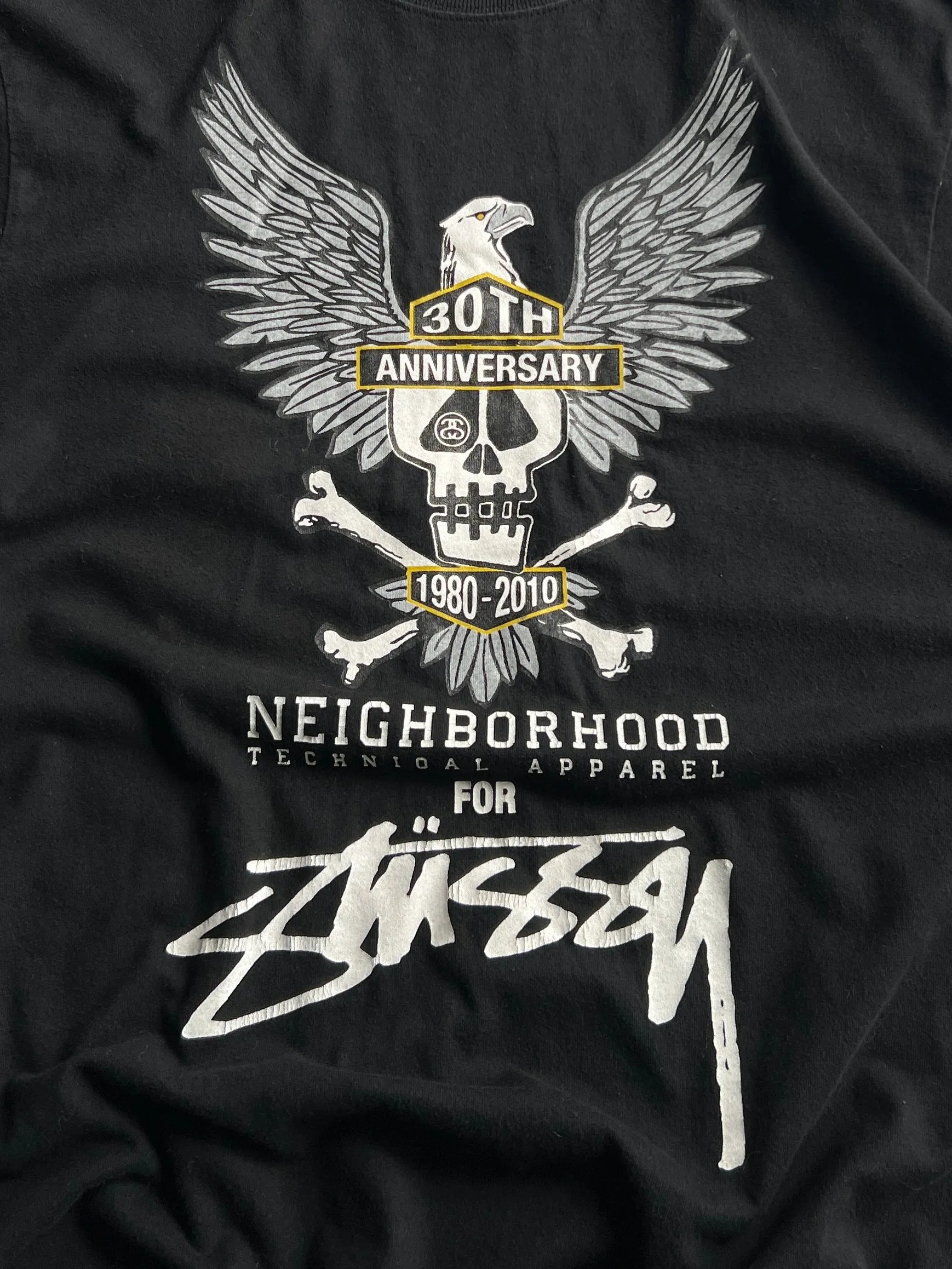 2010 STUSSY X NEIGHBORHOOD ANNIVERSARY T SHIRT (