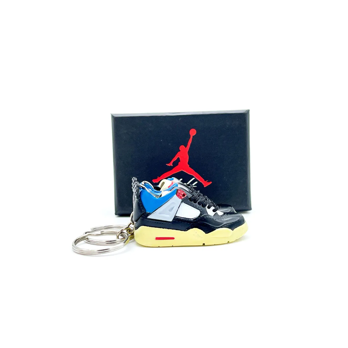 3D Sneaker Keychain- Air Jordan 4 Union Nior Pair