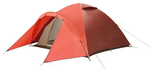 4 person tent Vaude Campo Grande XT 4 Green Orange