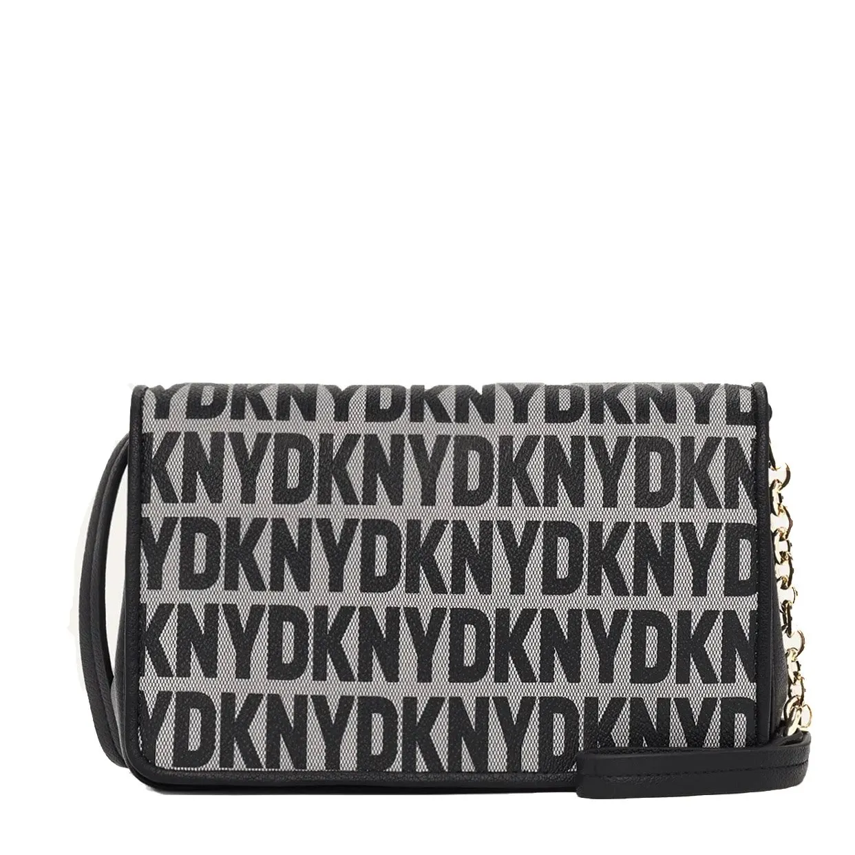 7th Ave Flap Crossbody -Black