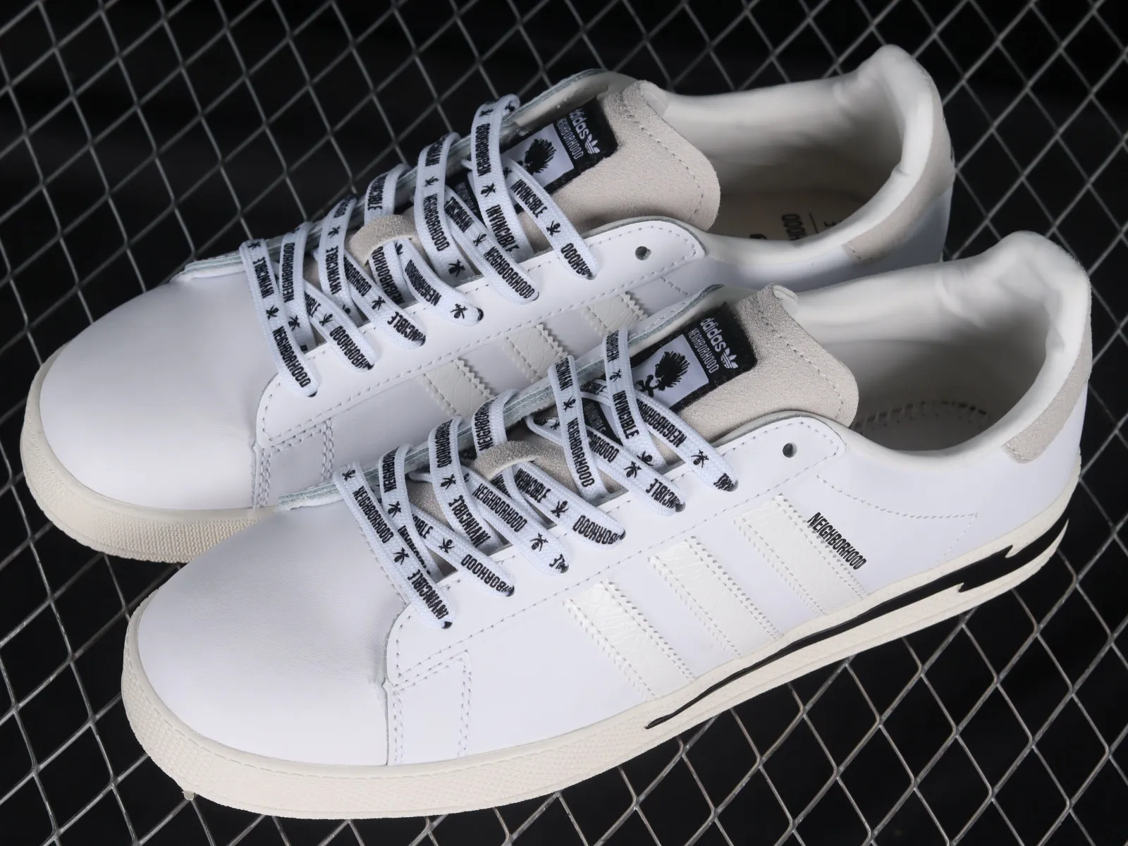 Adidas Campus Invincible x Neighborhood White Black Snakeskin GW8962