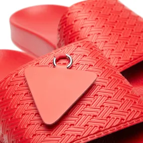 Adidas x Raf Simons Pendant AdiletteCore Red