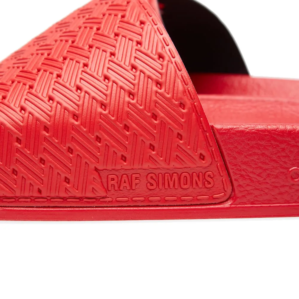 Adidas x Raf Simons Pendant AdiletteCore Red