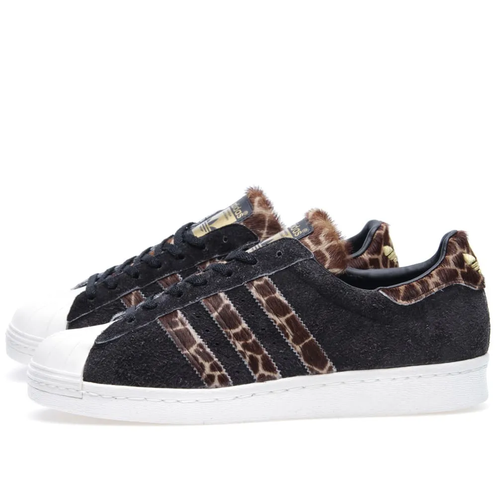 Adidas x X-Large Superstar 80s GRFWheat & Black