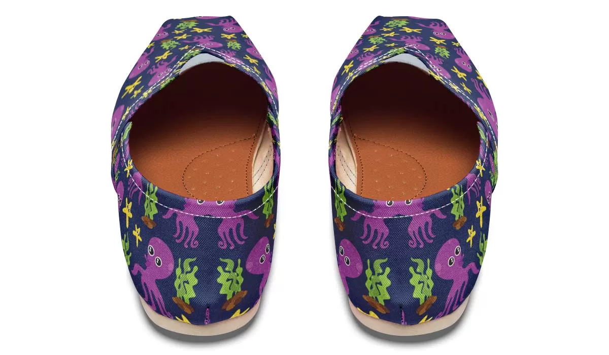 Adorable Octopus Pattern Casual Shoes