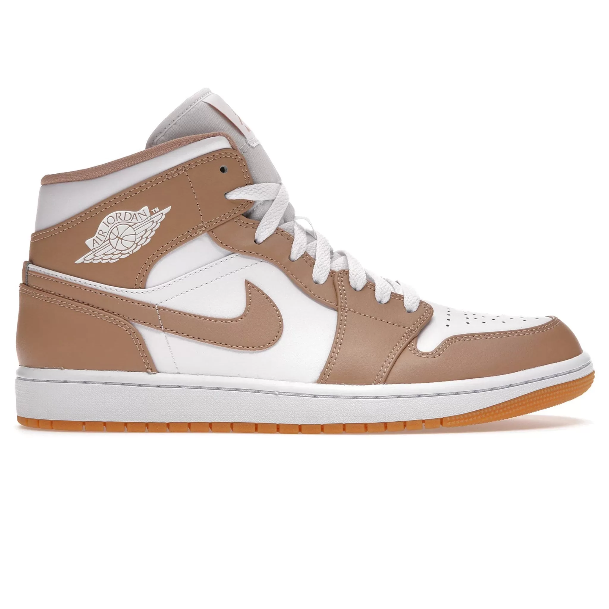 Air Jordan 1 Mid Tan Gum