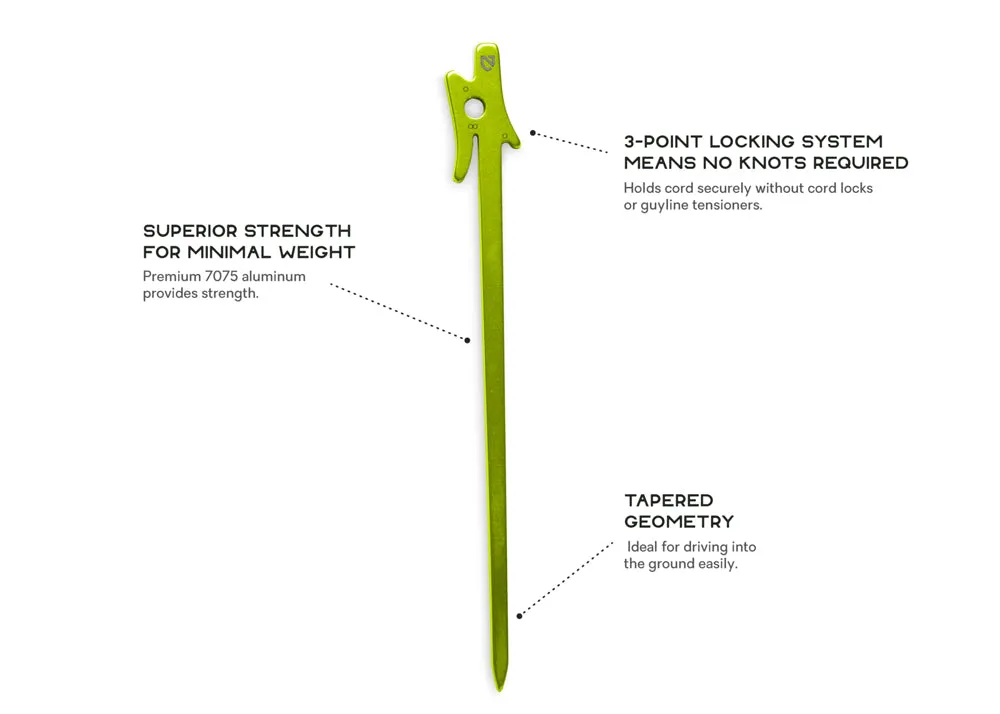 Airpin Ultralight Tent Stakes