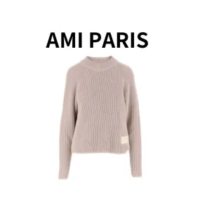 AMI PARIS  |Casual Style Plain Party Style Formal Style