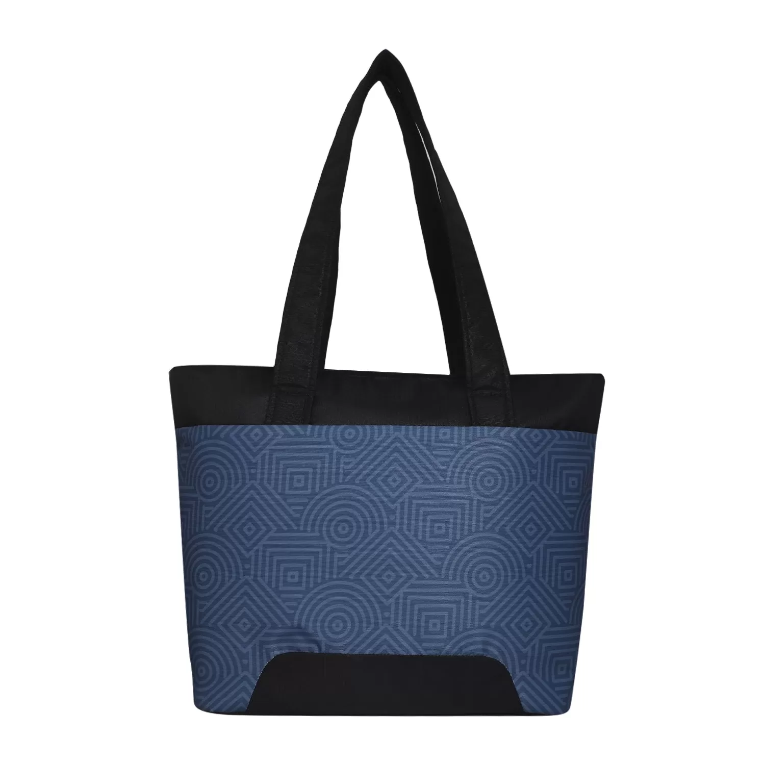 ARCTIC FOX LATTICE LAPTOP TOTE BAG FOR WOMEN (DARK DENI