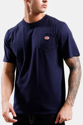 Armor Lux Heritage Pocket T-Shirt (Navire Blue)