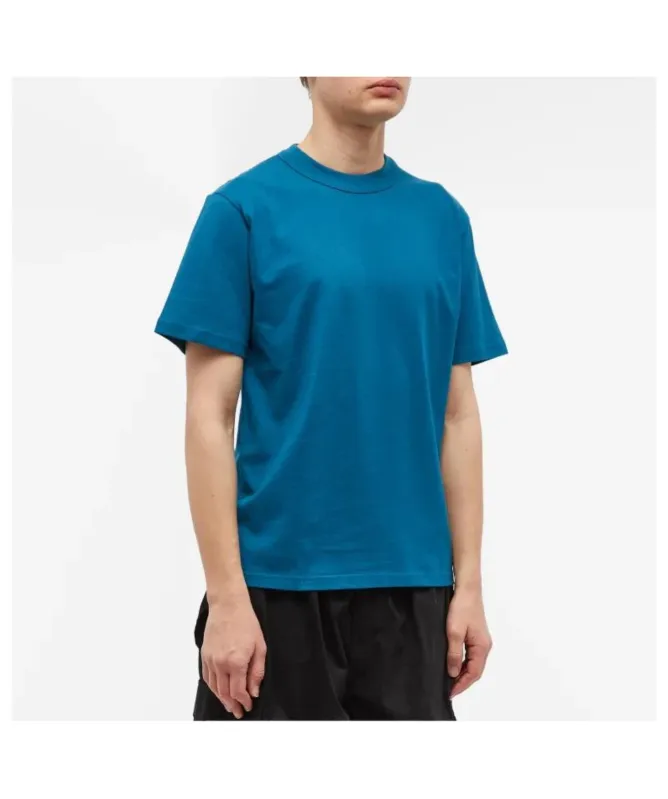 Armor Lux Plain Crew Neck T-Shirt | Blue / Purple-70990