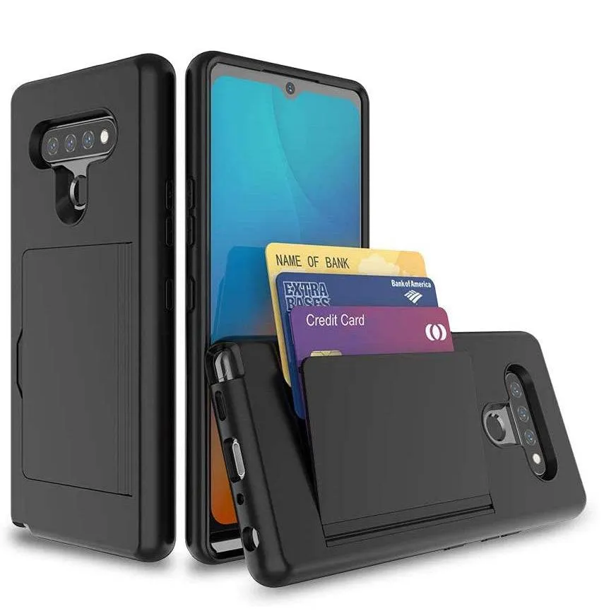 Armor Protective Card Holder Case for LG Stylo 6