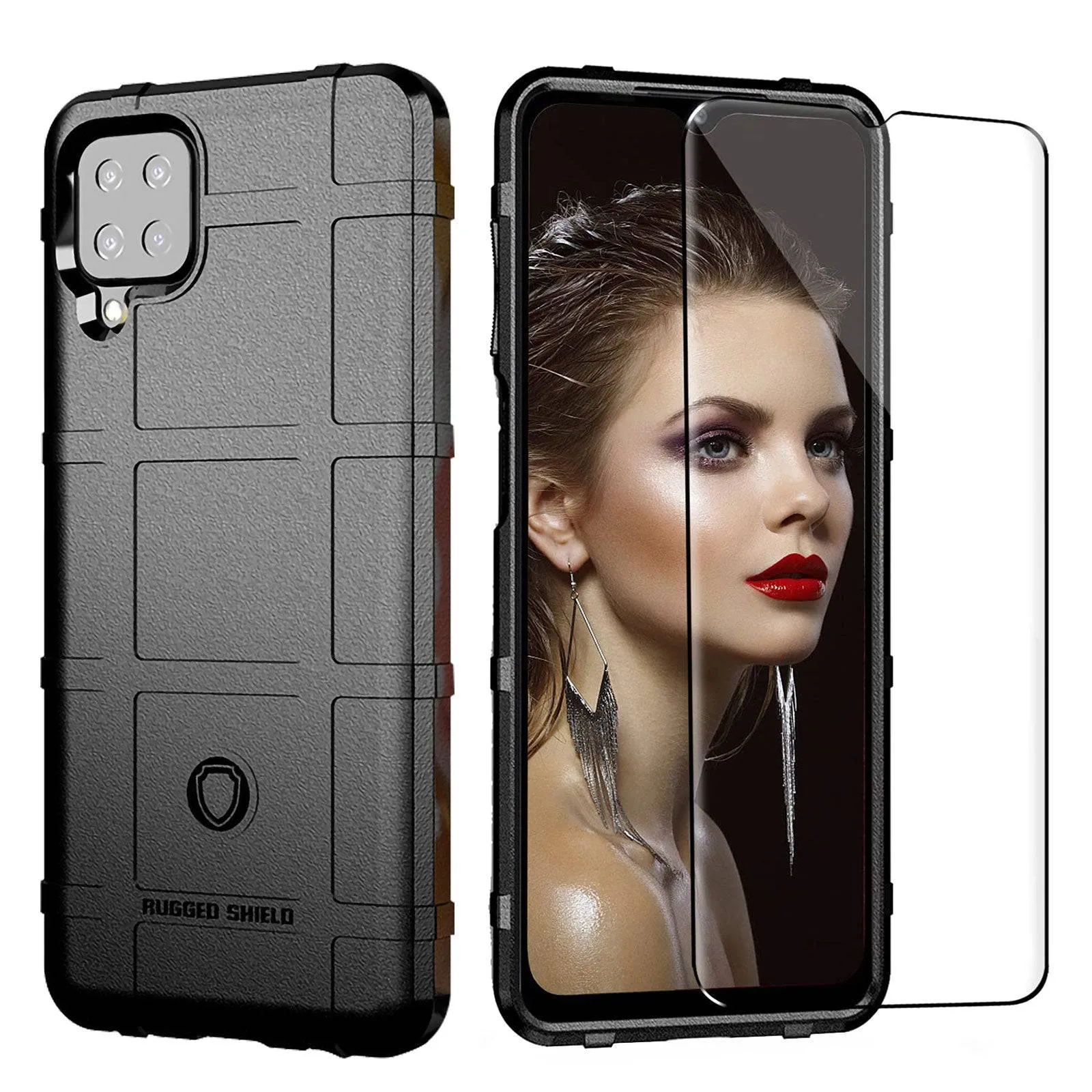 Armor Tactical Protective Case For Samsung A12