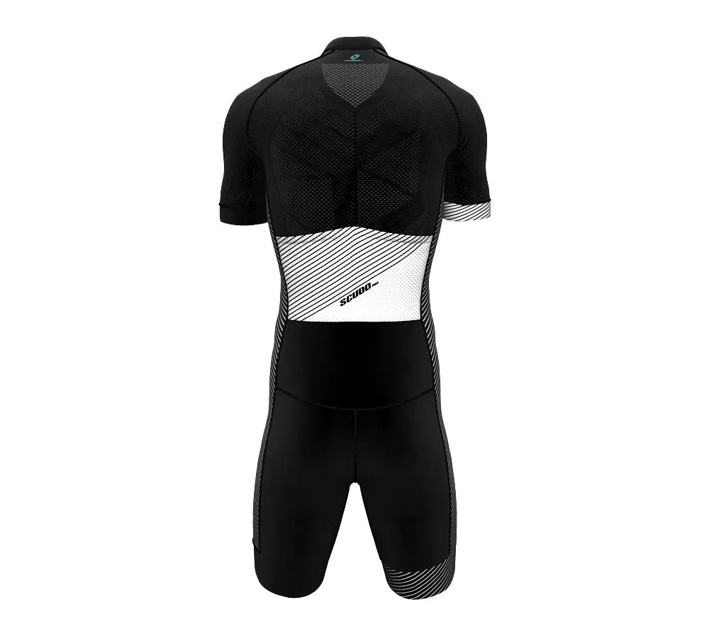 Armor White Scudopro Cycling Speedsuit for Men