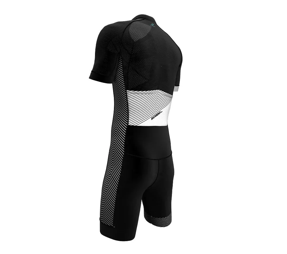 Armor White Scudopro Cycling Speedsuit for Men