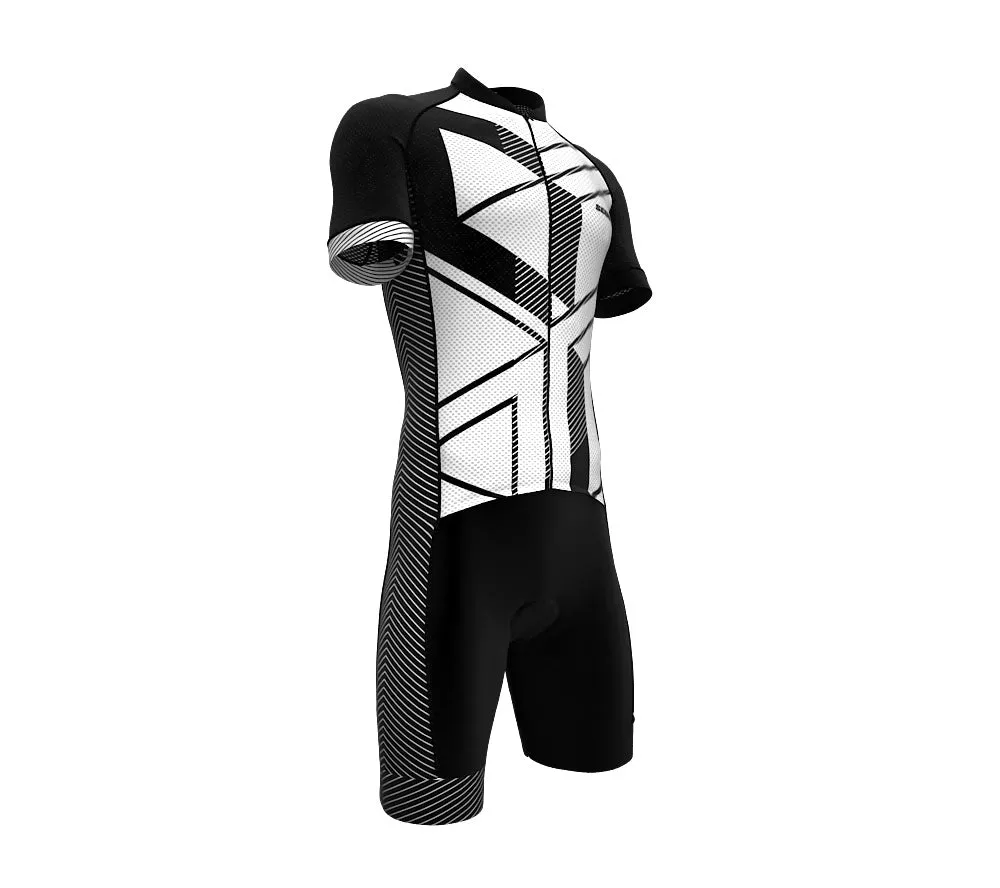 Armor White Scudopro Cycling Speedsuit for Men