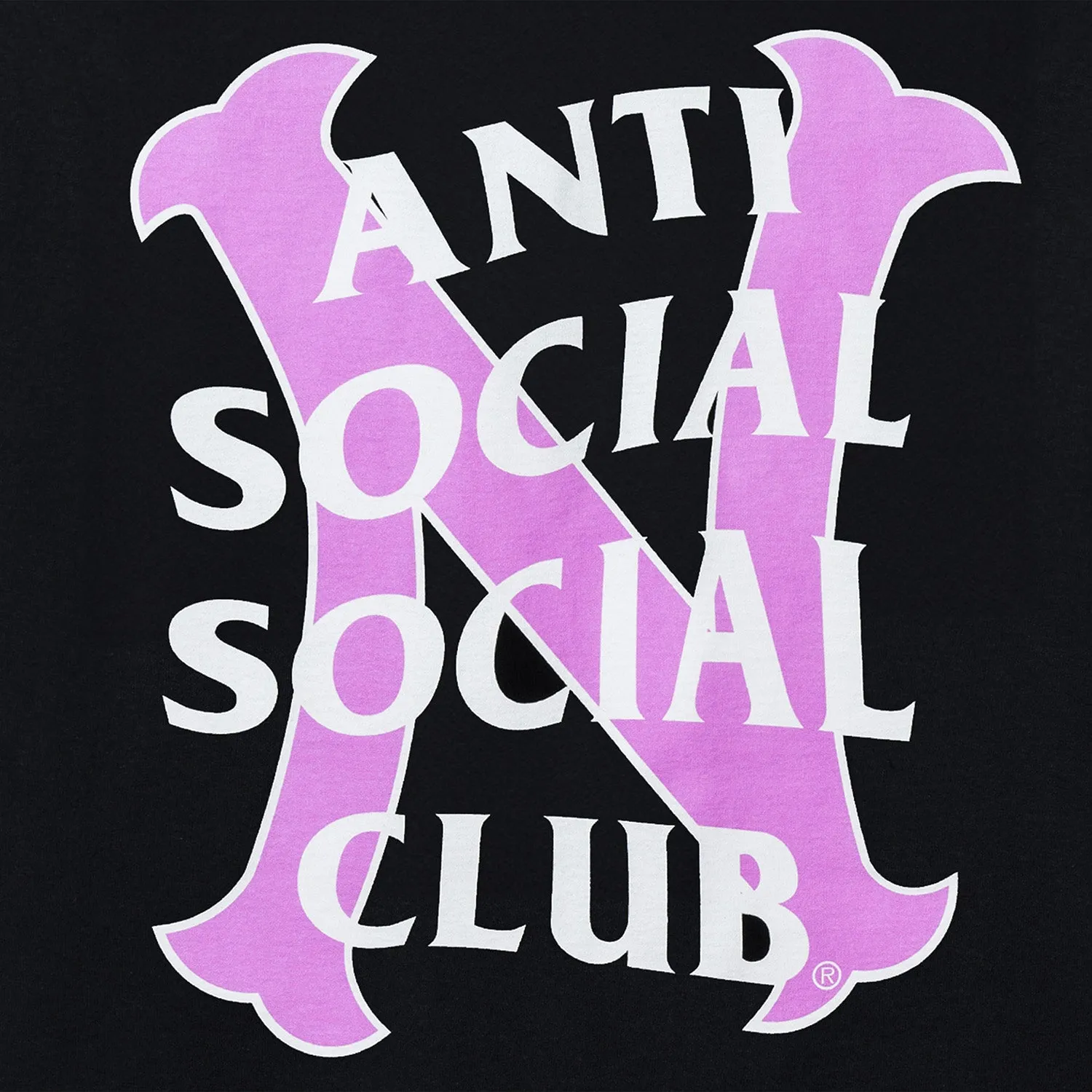 ASSC x Neighborhood N Tee - Black