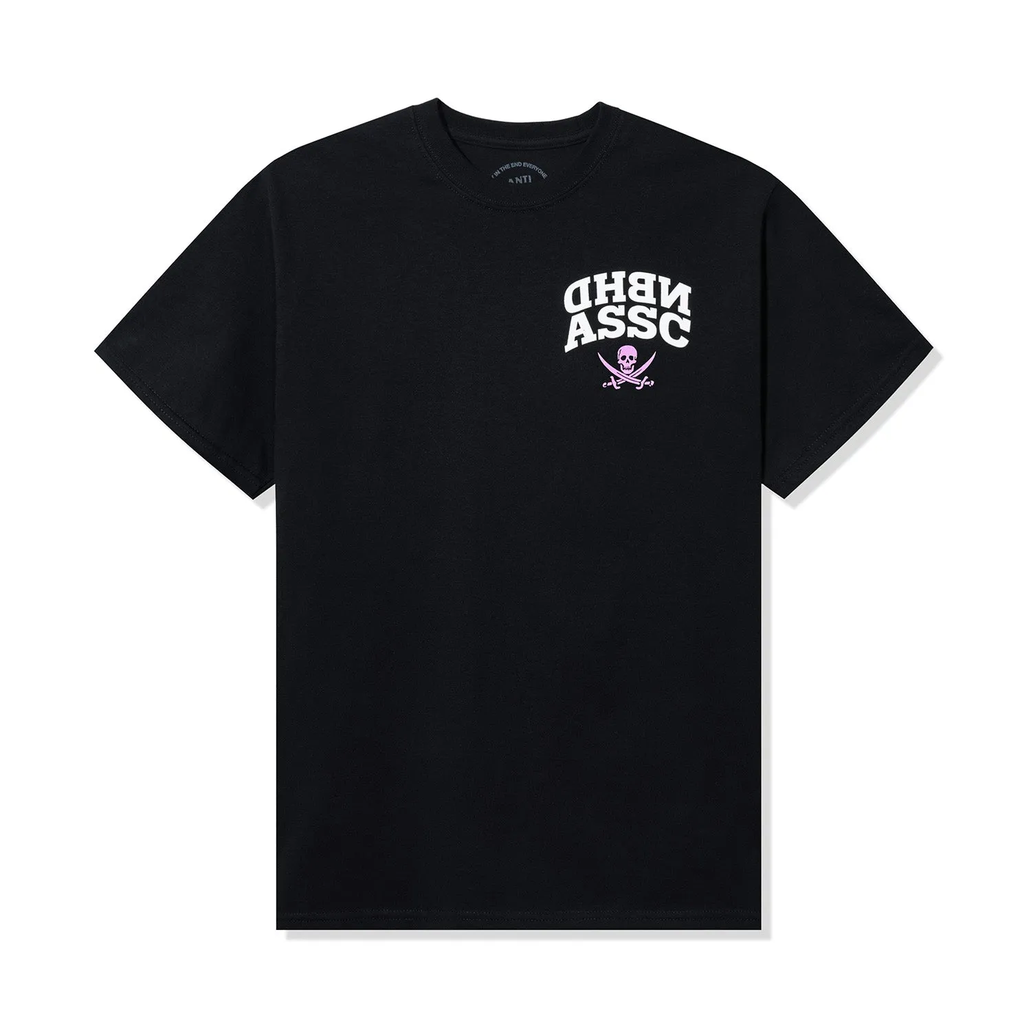 ASSC x Neighborhood Reverse Tee - Black/Pink