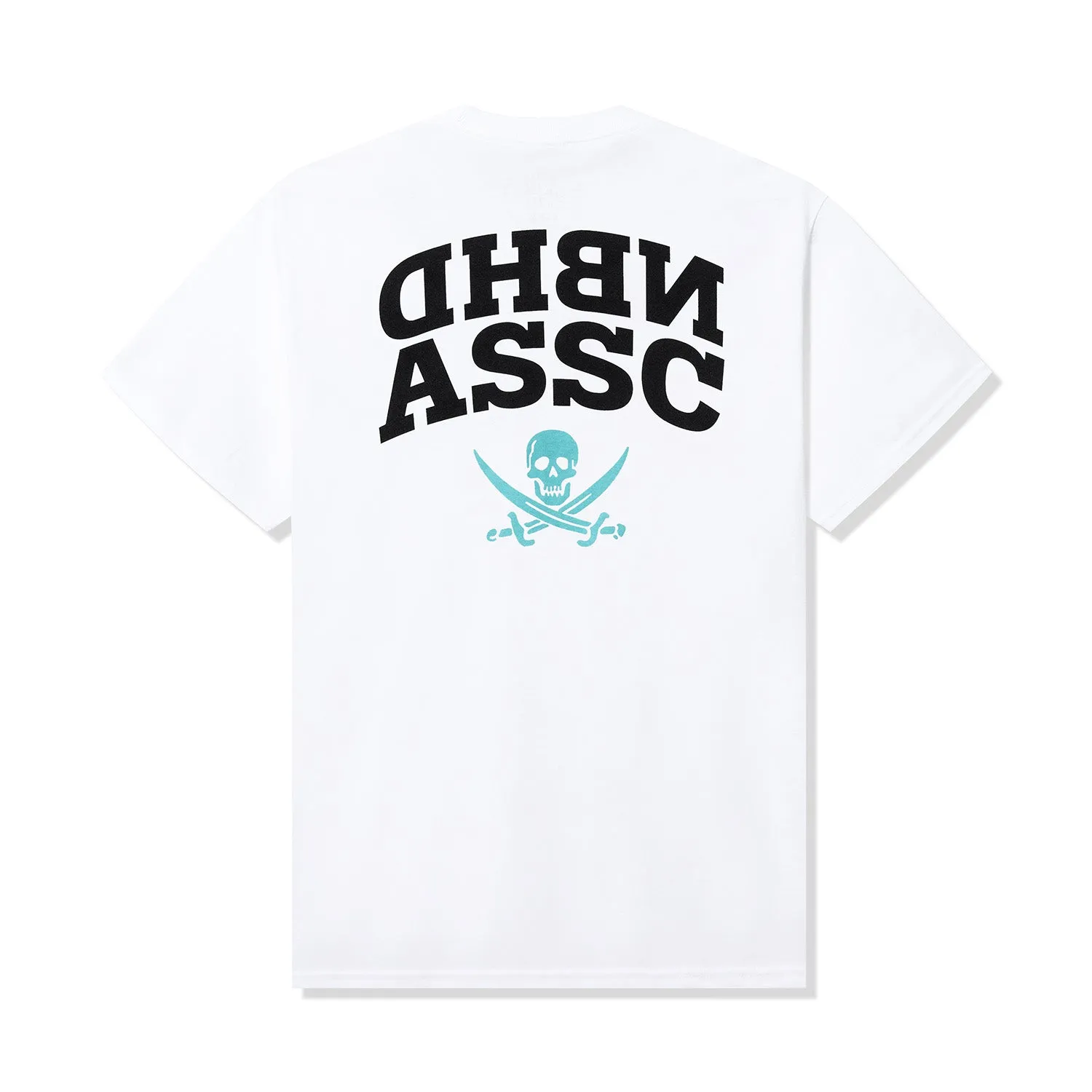 ASSC x Neighborhood Reverse Tee - White/Blue