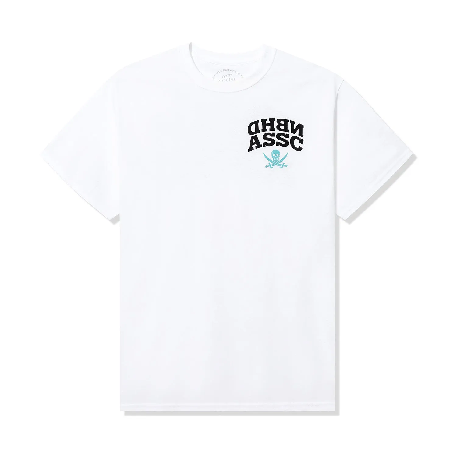 ASSC x Neighborhood Reverse Tee - White/Blue