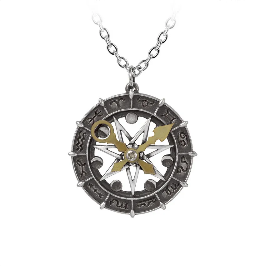 Astro-lunial Compass Pendant