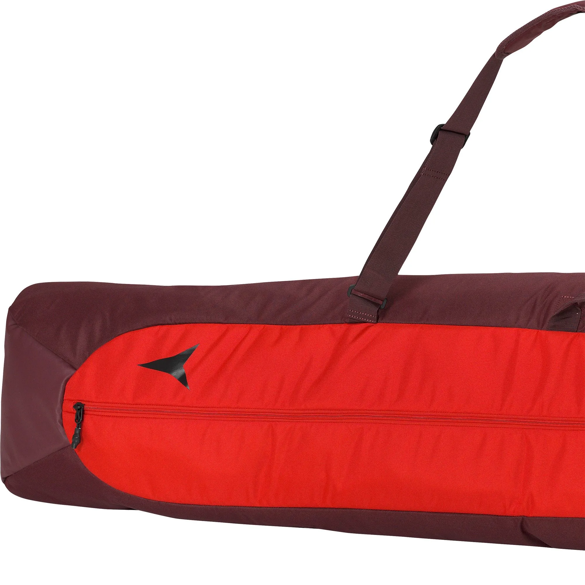 Atomic - Double Ski Bag Ski Bag for 2 Pairs of Skis 205cm maroon