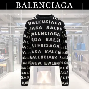 BALENCIAGA  |Casual Style Long Sleeves Party Style Office Style