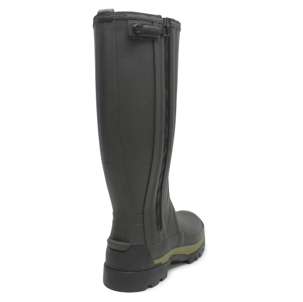 Balmoral Full Zip Tec Rubber Sole Men's Tall Wellington Boots