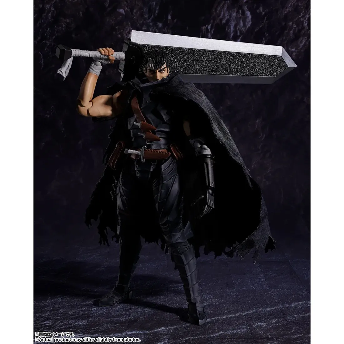 Bandai S.H.Figuarts Berserker Berserker Armor Guts Figure (black)