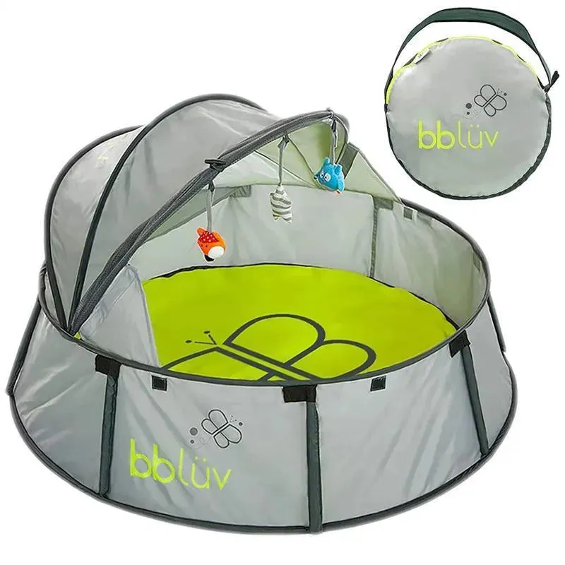 Bbluv Nidö - 2 In 1 Travel & Play Tent, Fun Canopy with UV Protection