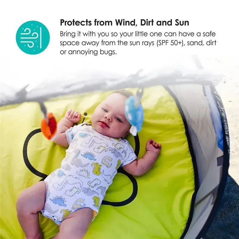 Bbluv Nidö - 2 In 1 Travel & Play Tent, Fun Canopy with UV Protection