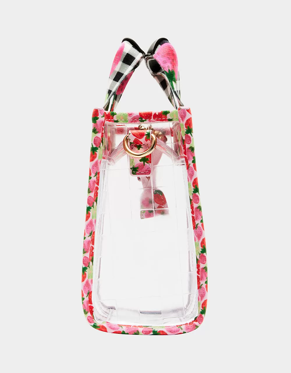 BERRY CLEAR MINI TOTE MULTI