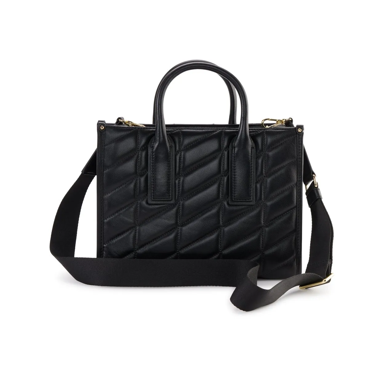 Betty Small Tote -Black/Gold