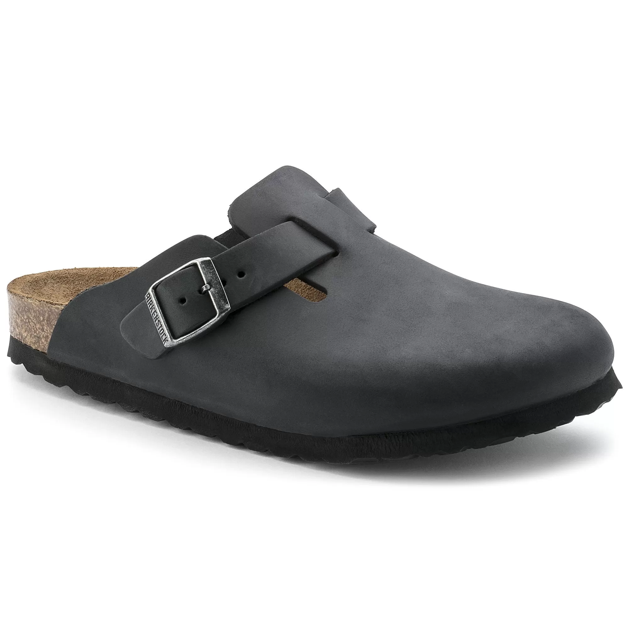 Birkenstock - Boston Oiled Black N 59463