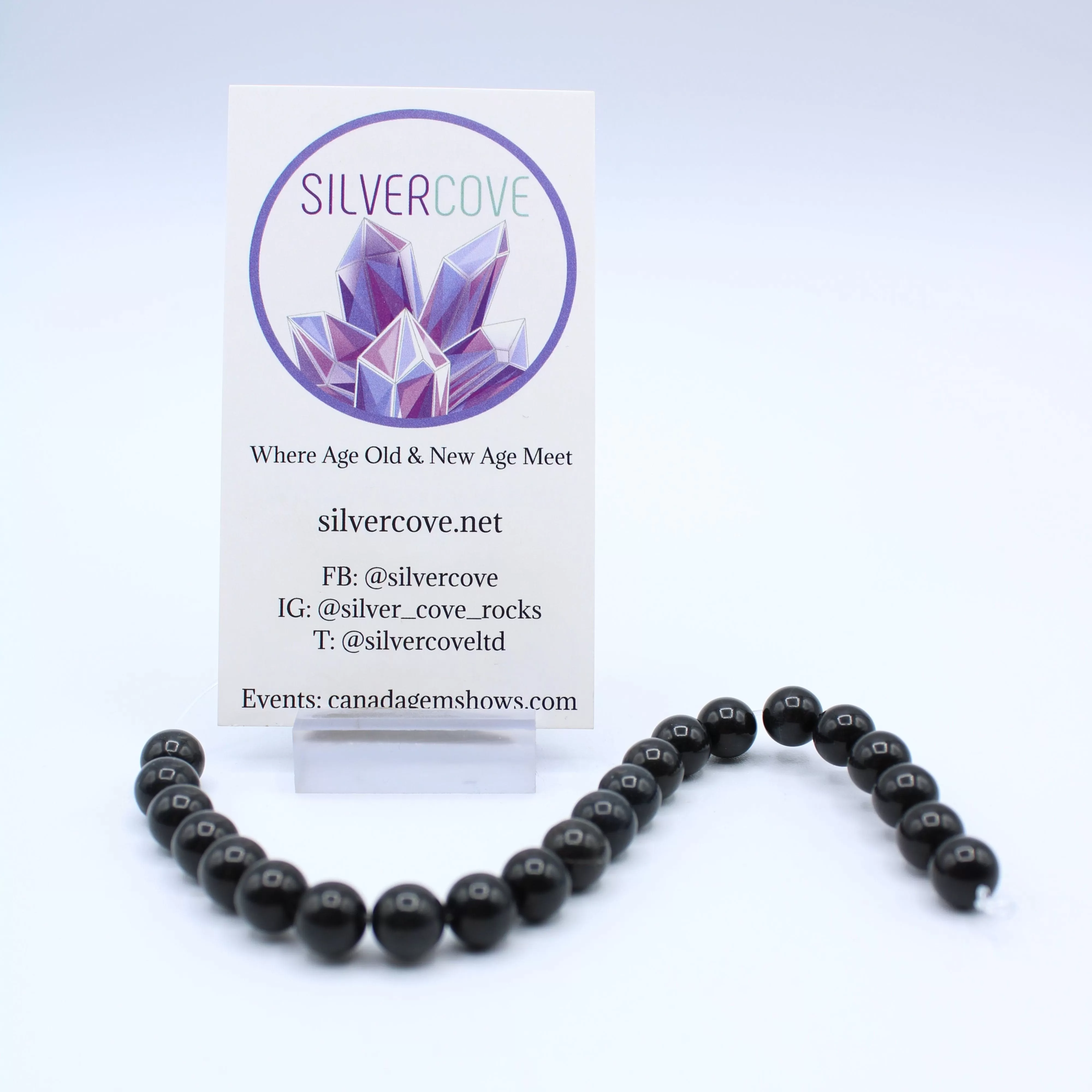 Blackstone Bead Strands