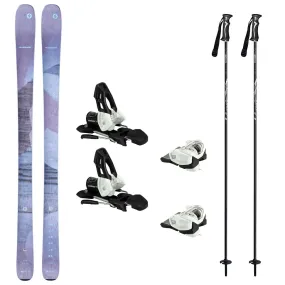 Blizzard Black Pearl 88 Womens Skis 2025 with Elan Attack 11 GW Ski Bindings Ski Package