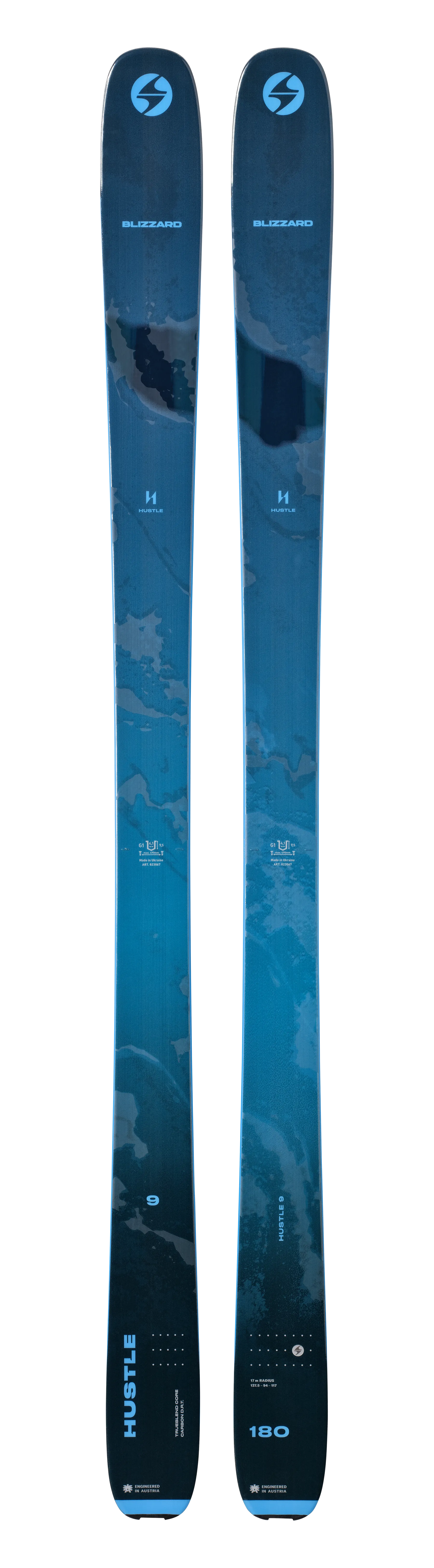 Blizzard Hustle 9 Snow Skis 2023