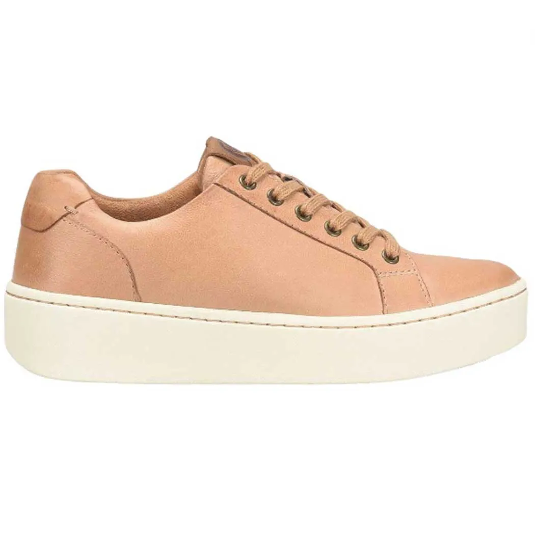 Born Mira Platform Sneaker Natural (Almond) Full Grain (Women's)