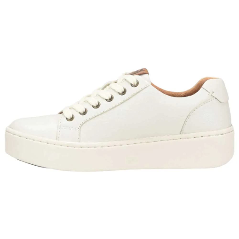 Born Mira Platform Sneaker White Sea Salt Full Grain (Women's)