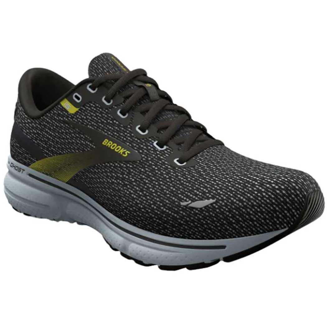 Brooks Ghost 15 Sneaker MU Black/ Ballad Blue/ Sulphur (Men's)