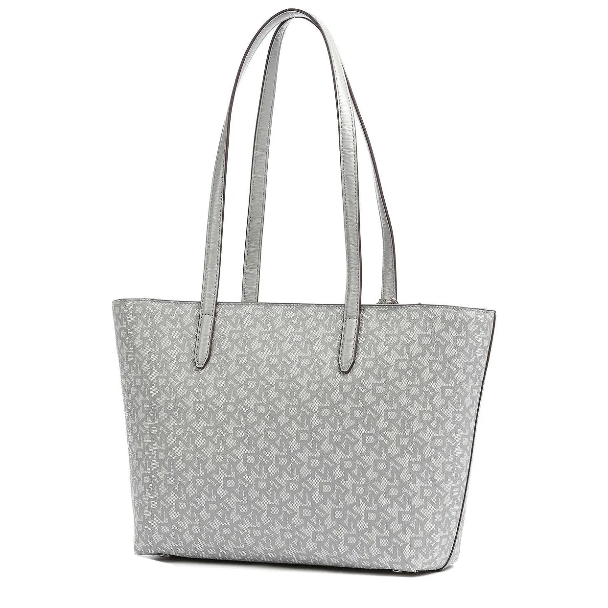 Bryant Large Logo Print Tote Bag -Grey