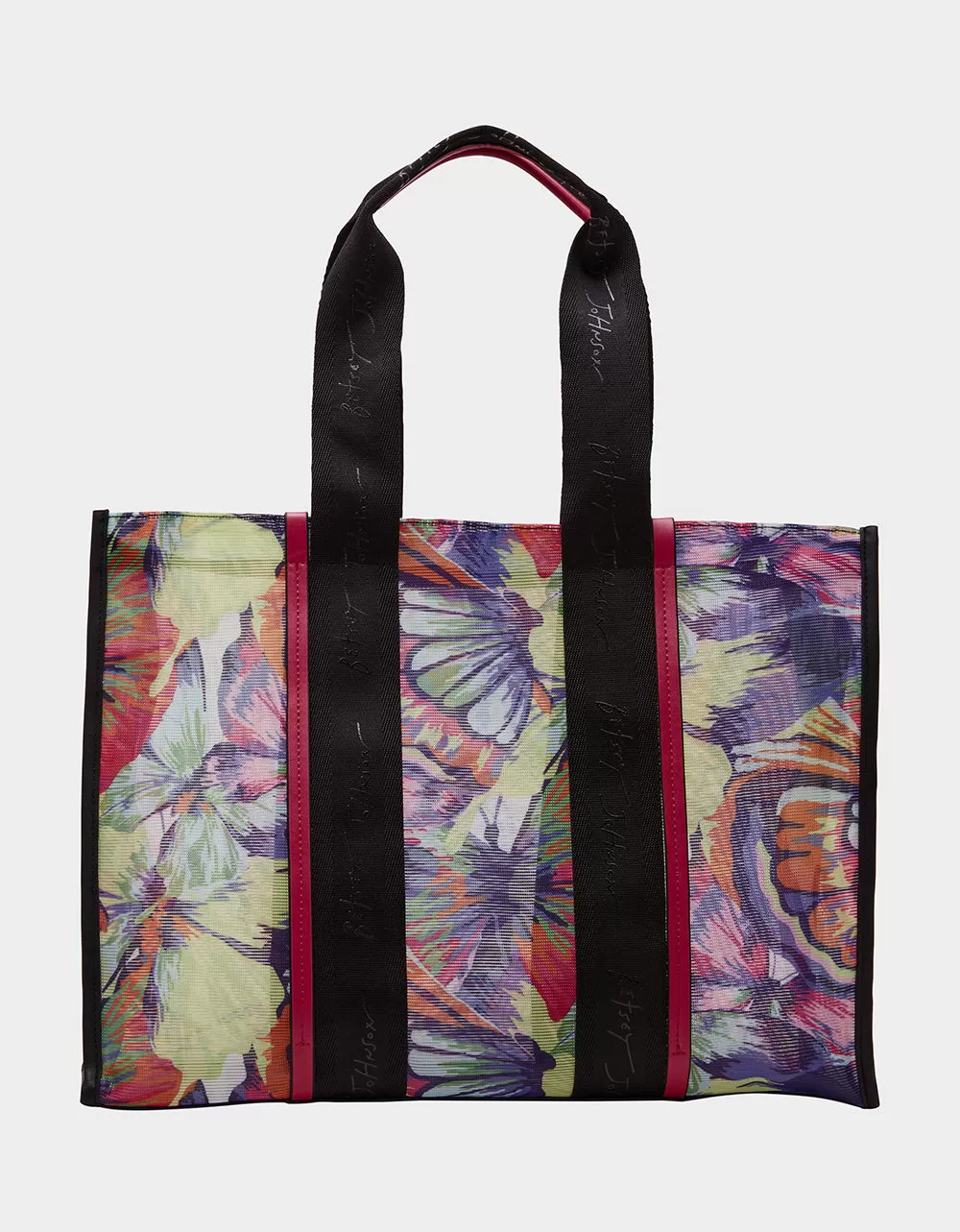 BUTTERFLY MESH TOTE MULTI