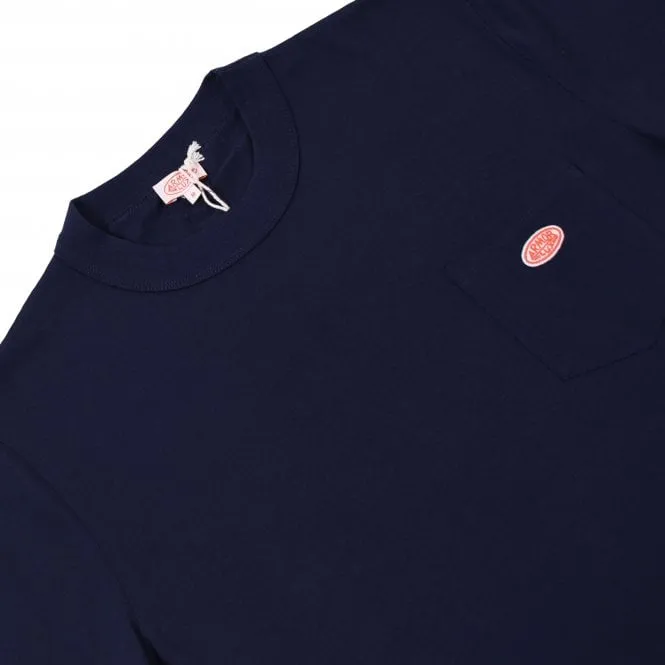 Buy online Armor Lux Pocket T-Shirt Navy | Steranko Manchester