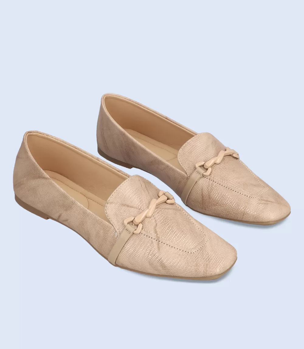 BW8452-BEIGE-Women Casual Shoes