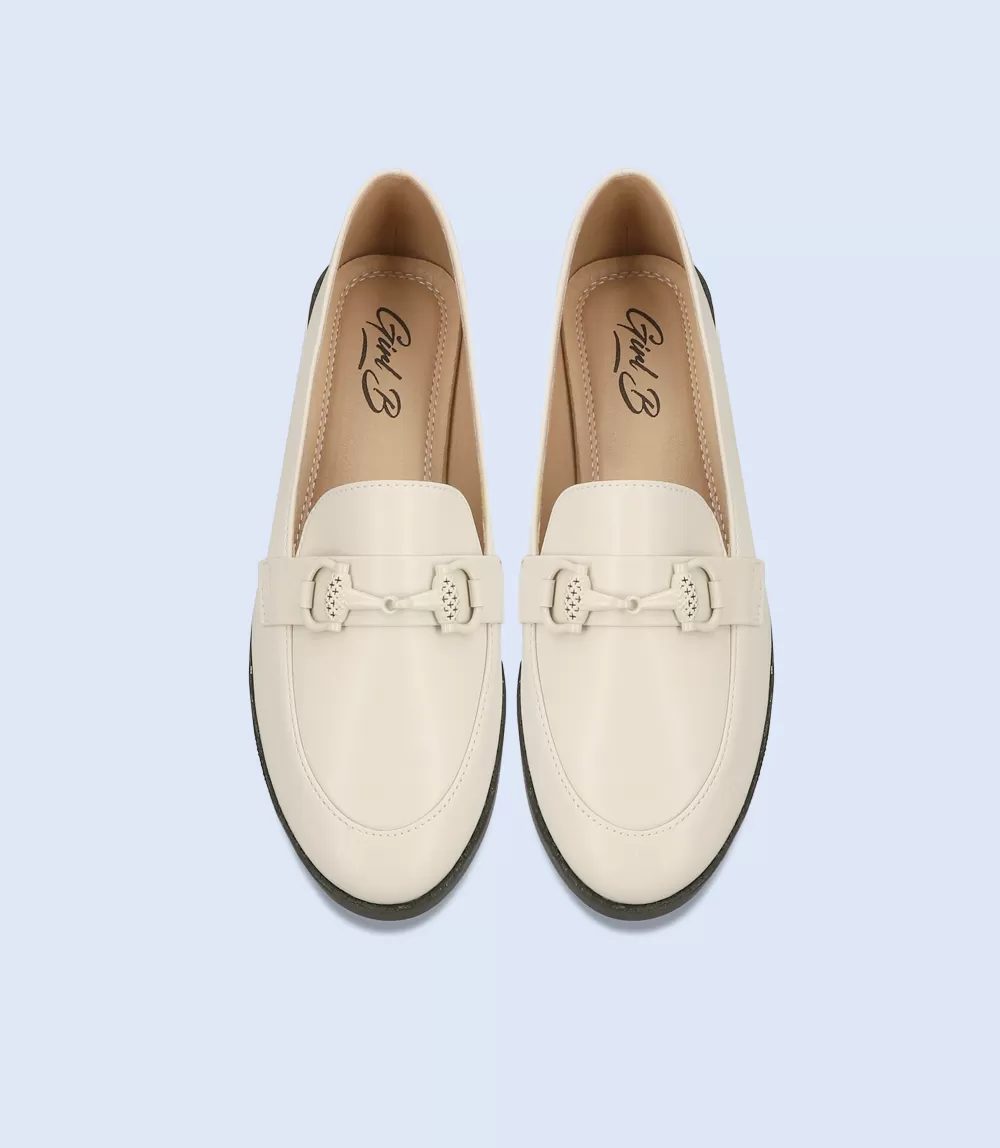 BW8612-IVORY-Women Casual Shoes