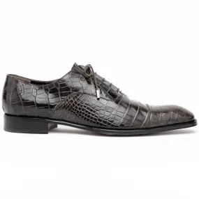 Caporicci 1114 Alligator Oxfords Grey