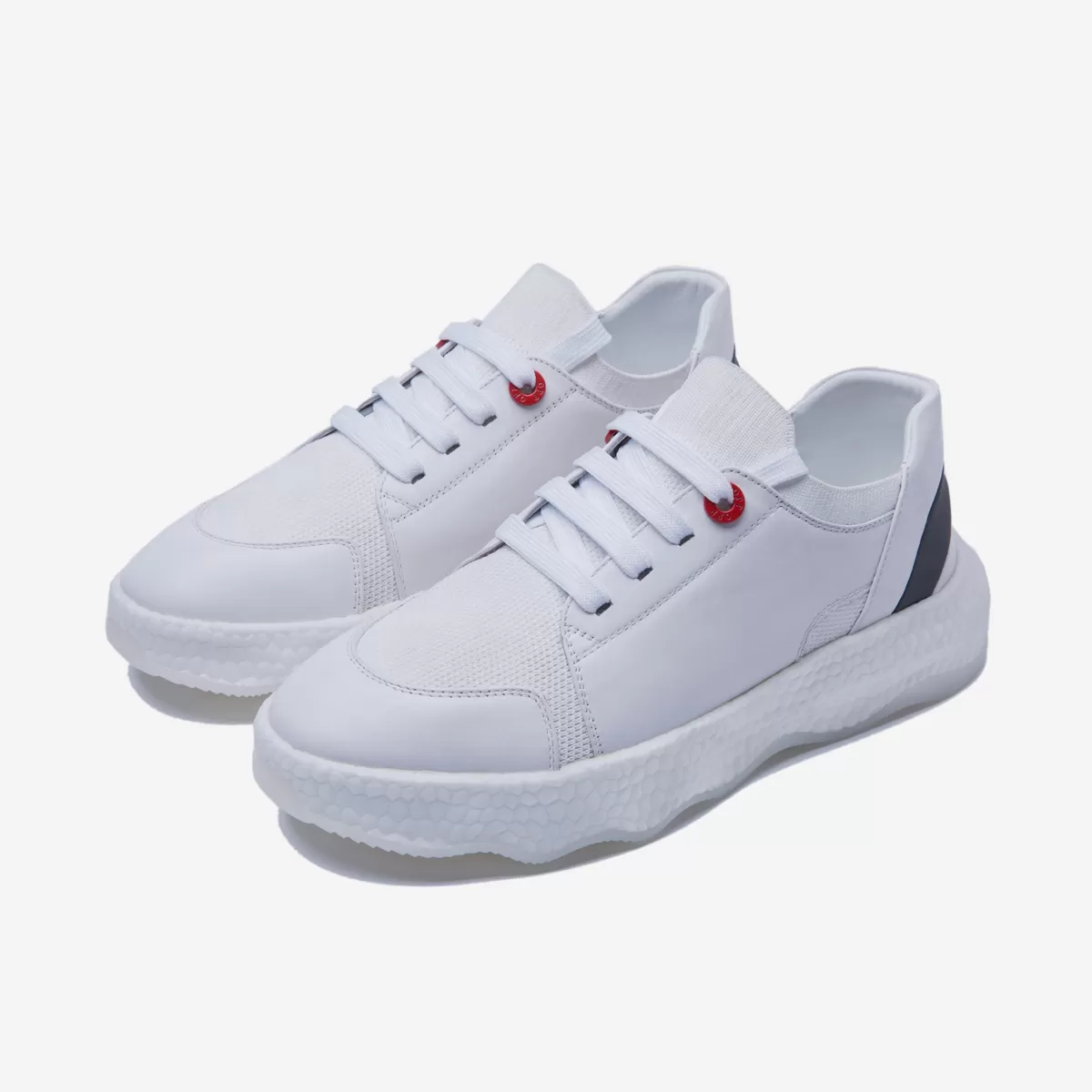 Casual Lace-Up Shoes White 