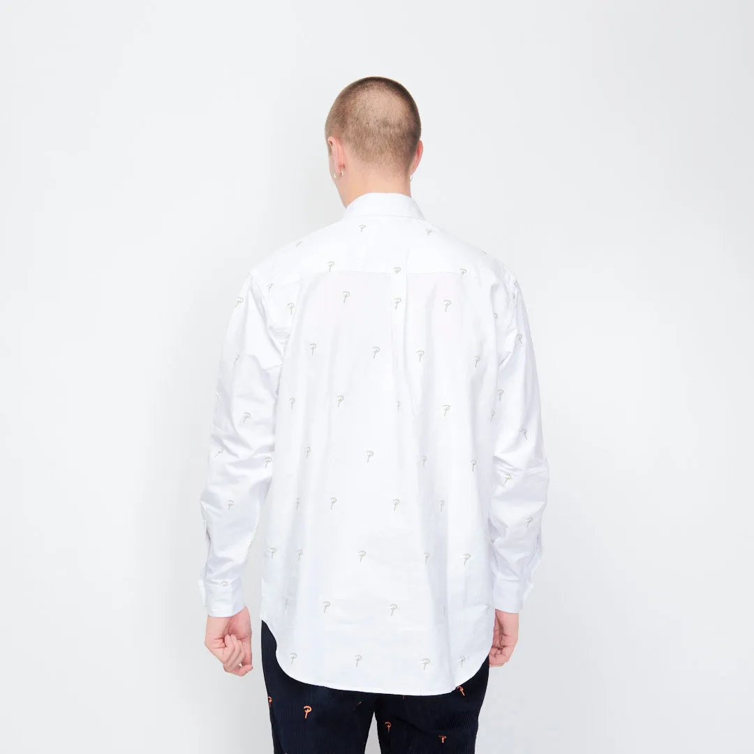 Chemise Patta - Oxford Longsleeve (White)